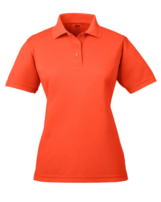 UltraClub Ladies' Cool & Dry Mesh Piqué Polo — view 61