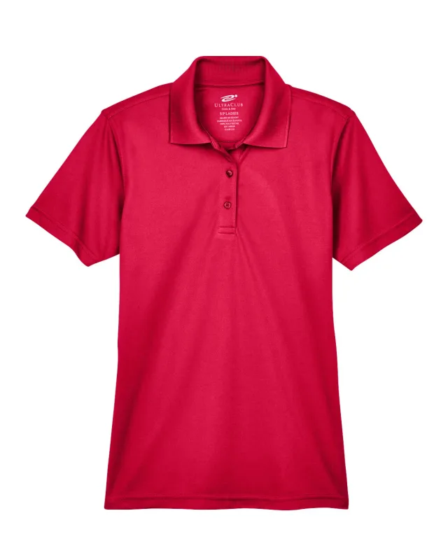 UltraClub Ladies' Cool & Dry Mesh Piqué Polo — view 80