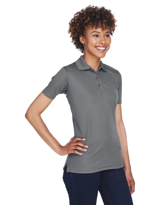 UltraClub Ladies' Cool & Dry Mesh Piqué Polo — view 90