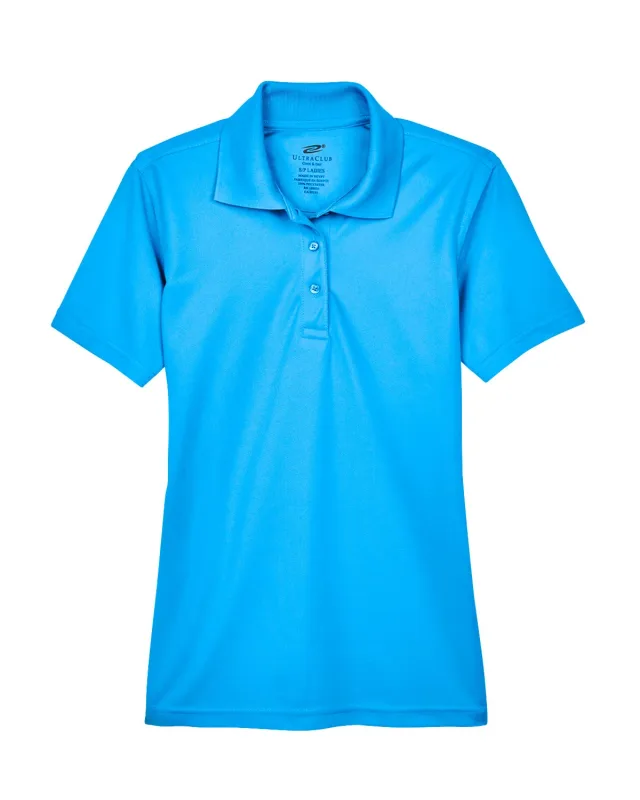 UltraClub Ladies' Cool & Dry Mesh Piqué Polo — view 94