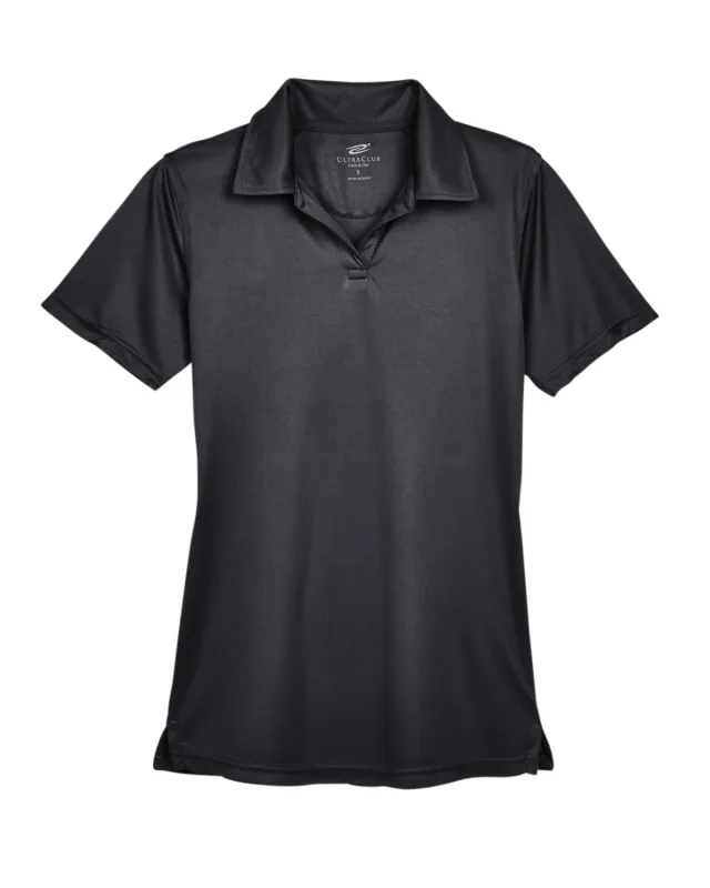 UltraClub Ladies' Cool & Dry Sport Performance Interlock Polo — view 24