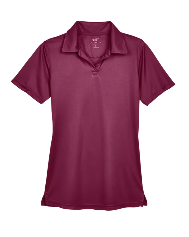 UltraClub Ladies' Cool & Dry Sport Performance Interlock Polo — view 50