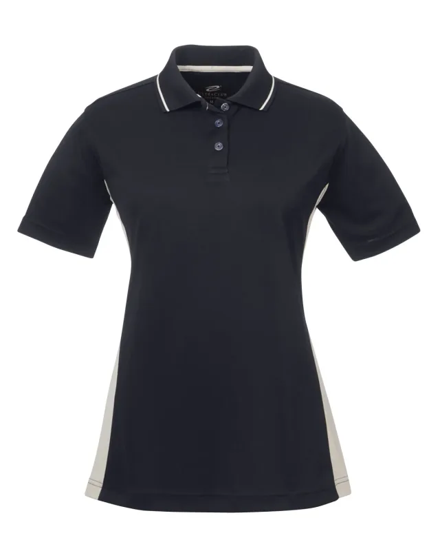 UltraClub Ladies' Cool & Dry Sport Two-Tone Polo — view 12