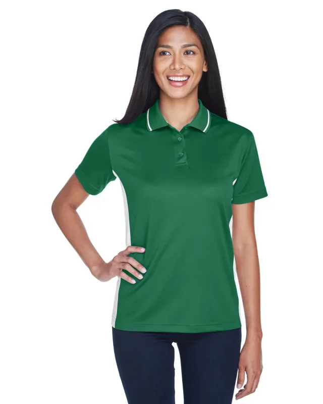 UltraClub Ladies' Cool & Dry Sport Two-Tone Polo — view 18