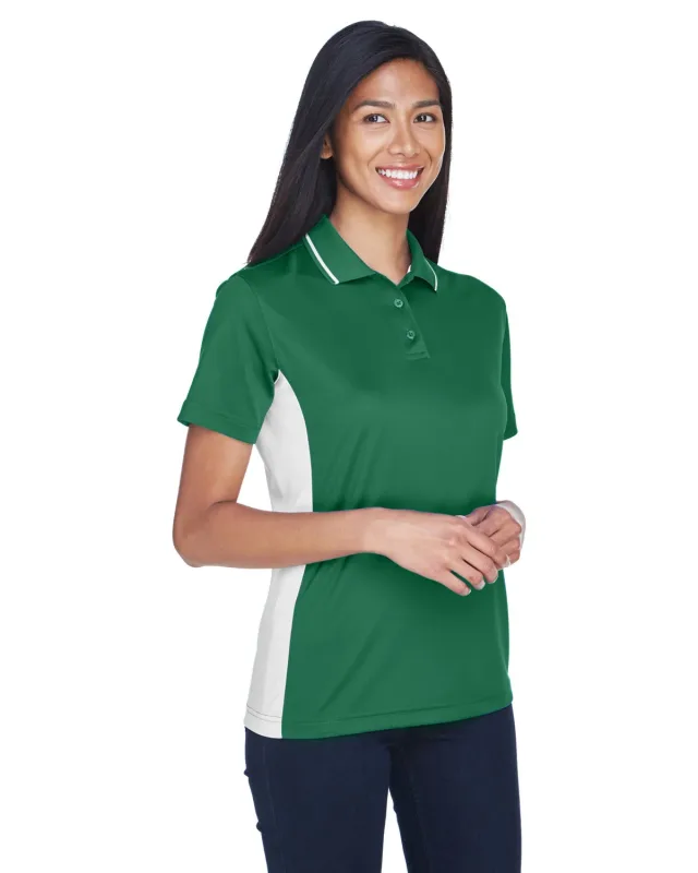 UltraClub Ladies' Cool & Dry Sport Two-Tone Polo — view 20