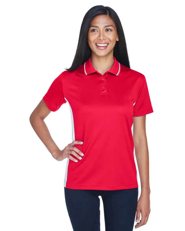 UltraClub Ladies' Cool & Dry Sport Two-Tone Polo — view 25