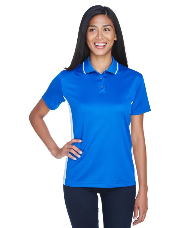 UltraClub Ladies' Cool & Dry Sport Two-Tone Polo — view 32