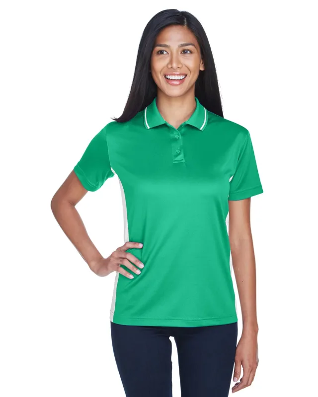 UltraClub Ladies' Cool & Dry Sport Two-Tone Polo — view 46