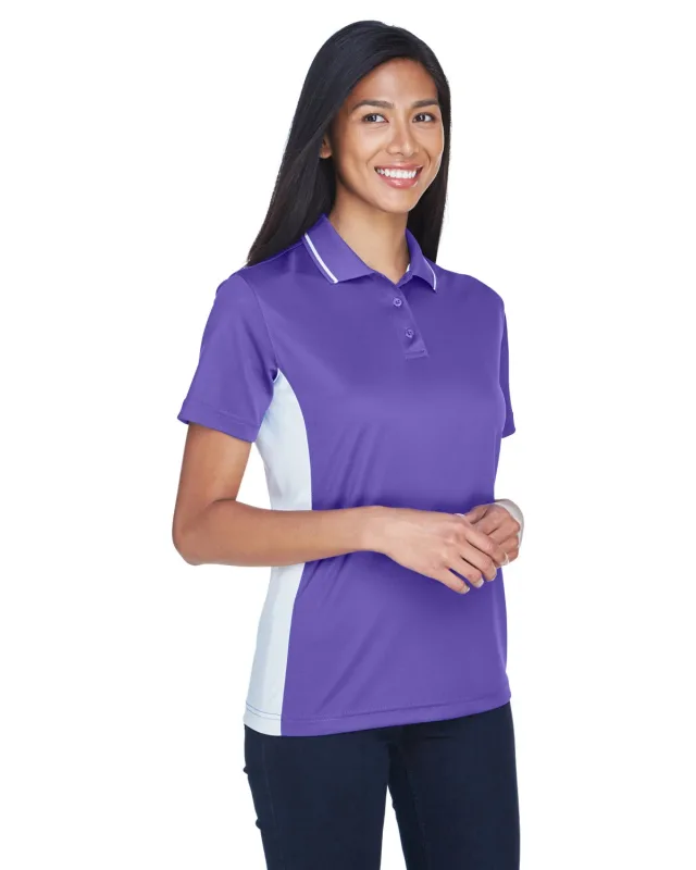 UltraClub Ladies' Cool & Dry Sport Two-Tone Polo — view 55