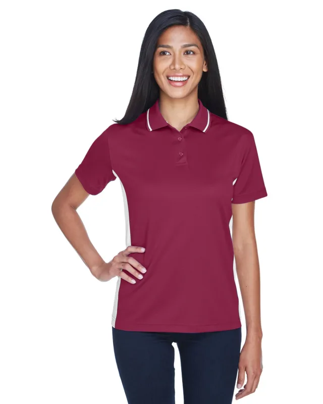 UltraClub Ladies' Cool & Dry Sport Two-Tone Polo — view 60