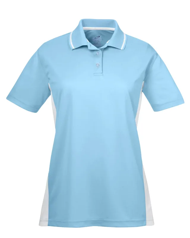 UltraClub Ladies' Cool & Dry Sport Two-Tone Polo — view 68