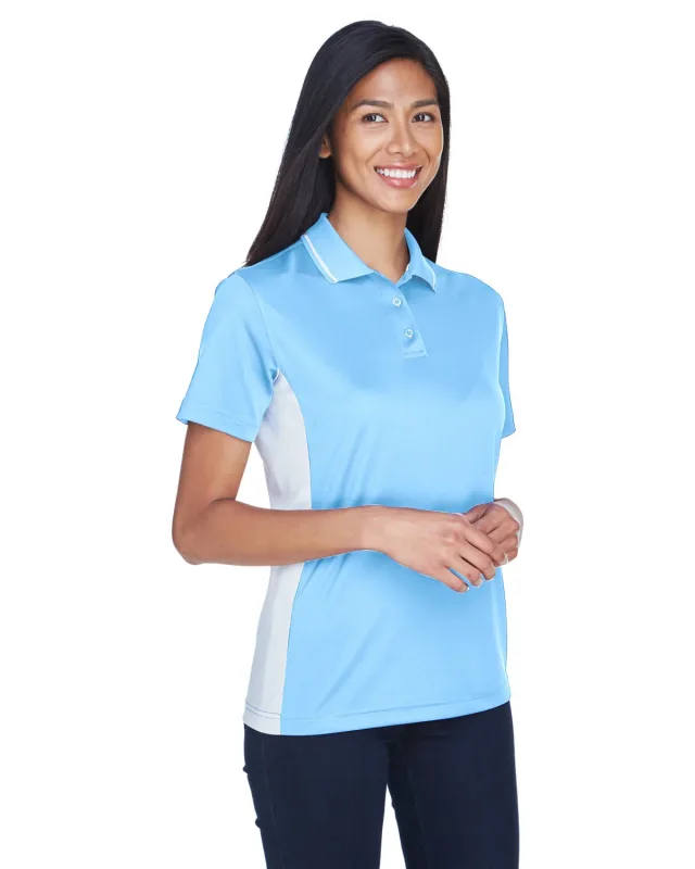 UltraClub Ladies' Cool & Dry Sport Two-Tone Polo — view 69