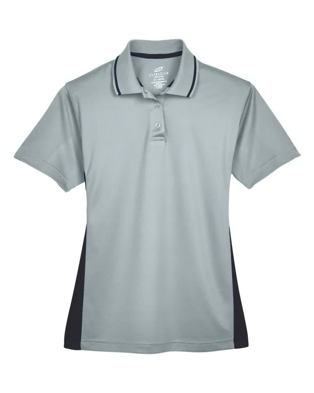 UltraClub Ladies' Cool & Dry Sport Two-Tone Polo — view 73