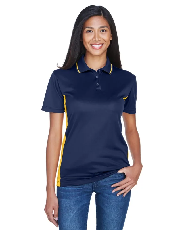 UltraClub Ladies' Cool & Dry Sport Two-Tone Polo — view 81