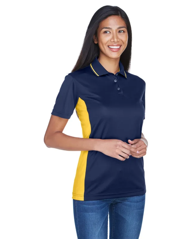 UltraClub Ladies' Cool & Dry Sport Two-Tone Polo — view 83