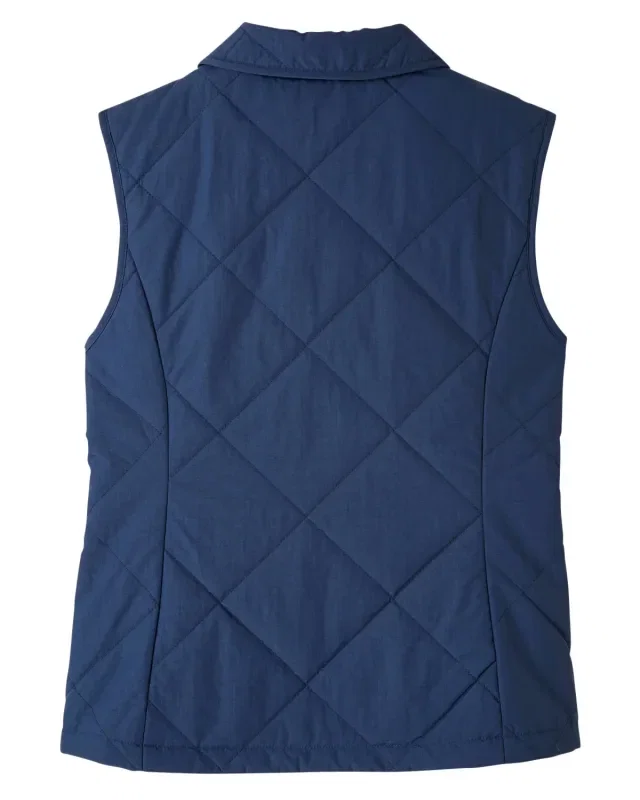UltraClub Ladies' Dawson Quilted Hacking Vest — view 8