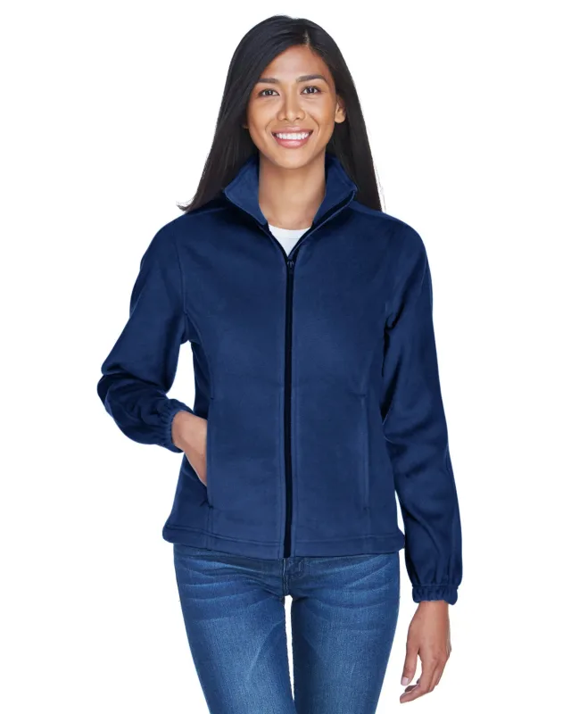 UltraClub Ladies' Iceberg Fleece Full-Zip Jacket — view 11