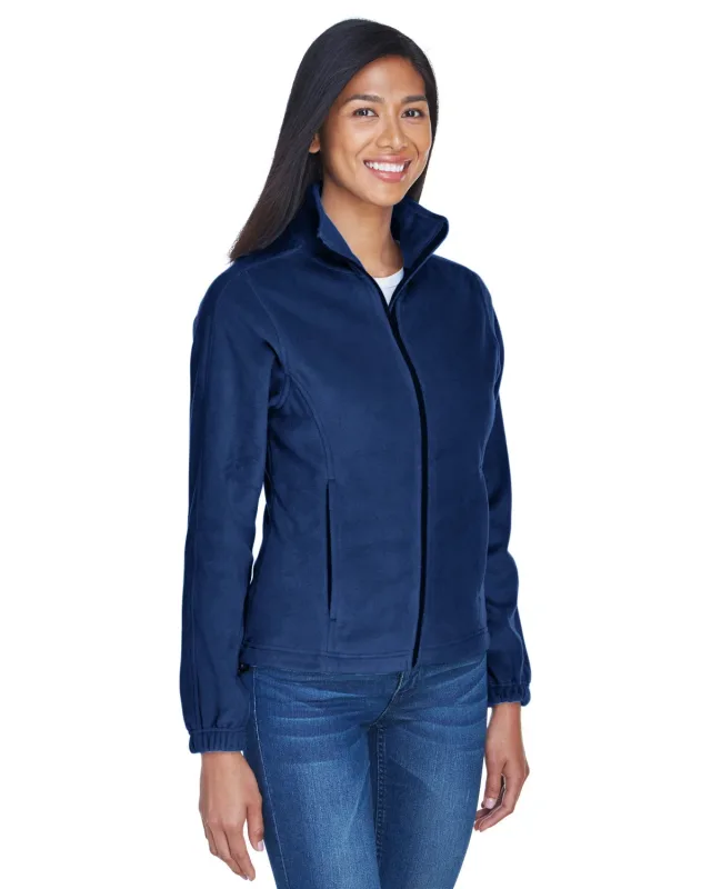 UltraClub Ladies' Iceberg Fleece Full-Zip Jacket — view 13