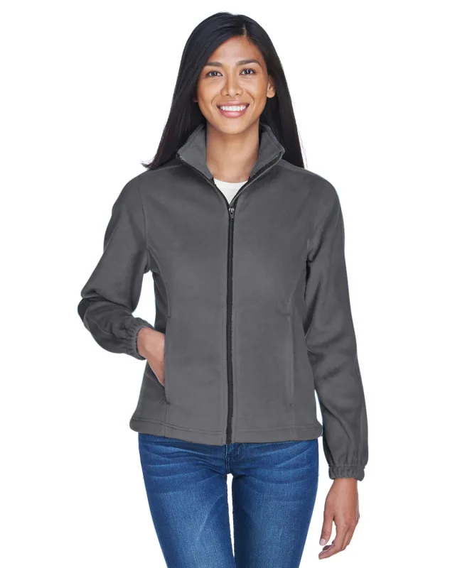 UltraClub Ladies' Iceberg Fleece Full-Zip Jacket — view 18