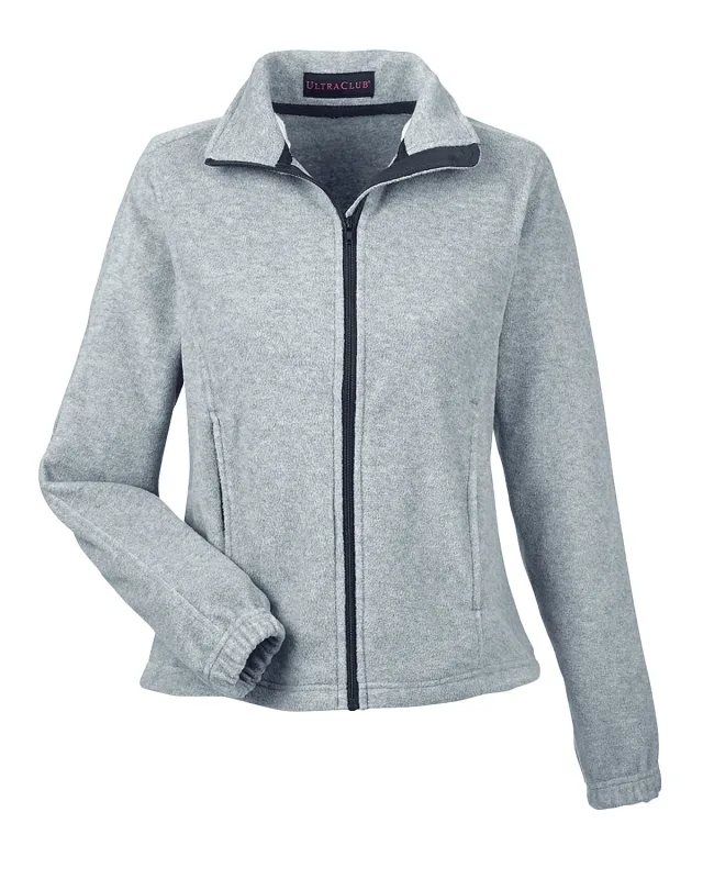 UltraClub Ladies' Iceberg Fleece Full-Zip Jacket — view 26