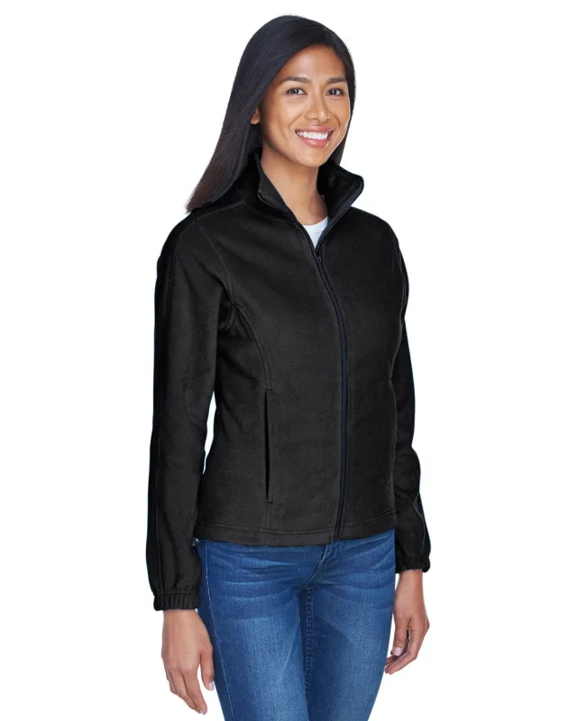 UltraClub Ladies' Iceberg Fleece Full-Zip Jacket — view 6