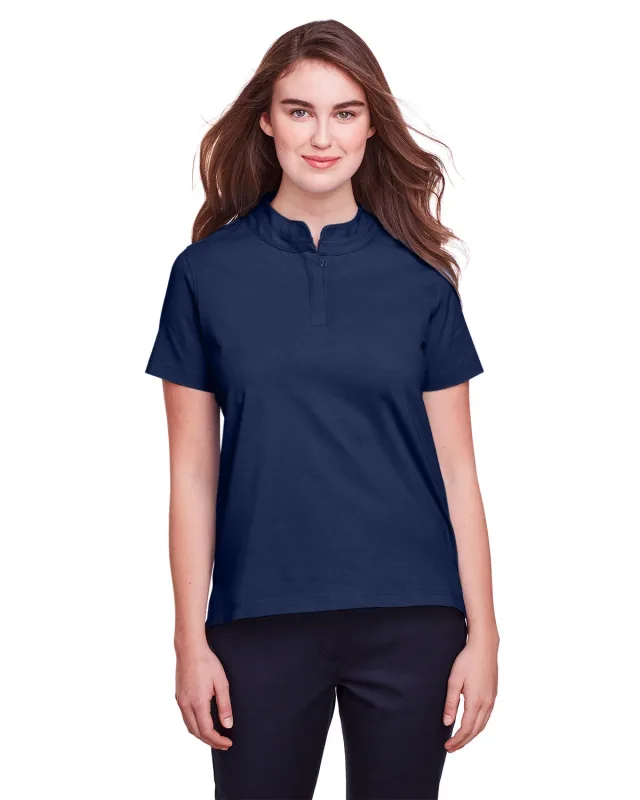 UltraClub Ladies' Lakeshore Stretch Cotton Performance Polo — view 22