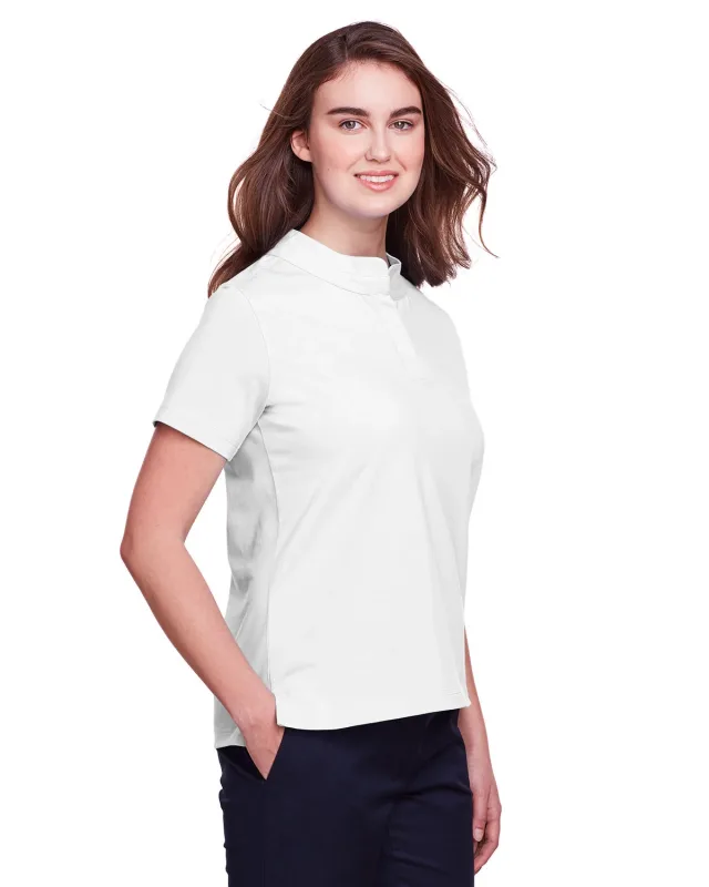 UltraClub Ladies' Lakeshore Stretch Cotton Performance Polo — view 29