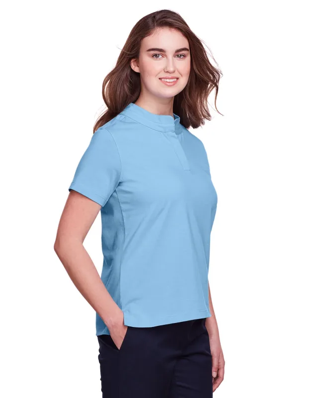 UltraClub Ladies' Lakeshore Stretch Cotton Performance Polo — view 35