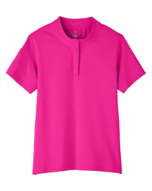 UltraClub Ladies' Lakeshore Stretch Cotton Performance Polo — view 39