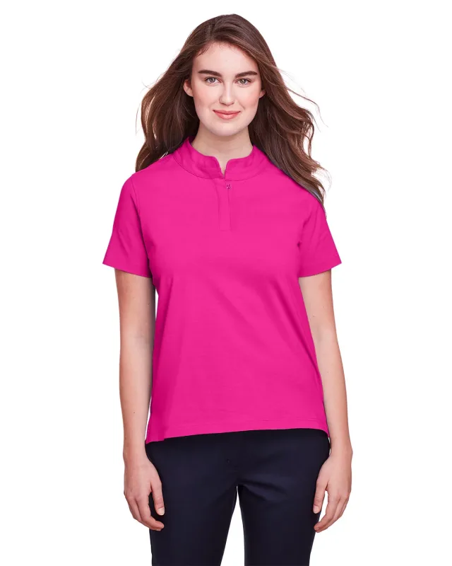 UltraClub Ladies' Lakeshore Stretch Cotton Performance Polo — view 40