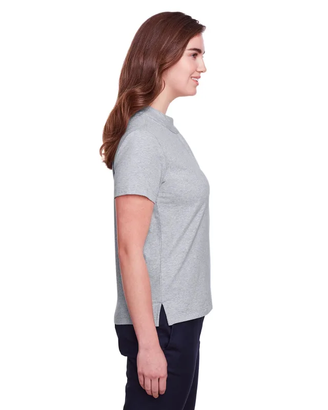 UltraClub Ladies' Lakeshore Stretch Cotton Performance Polo — view 6