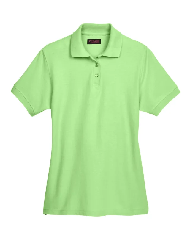 UltraClub Ladies' Whisper Piqué Polo — view 10