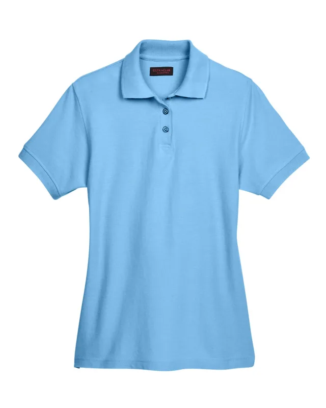 UltraClub Ladies' Whisper Piqué Polo — view 101