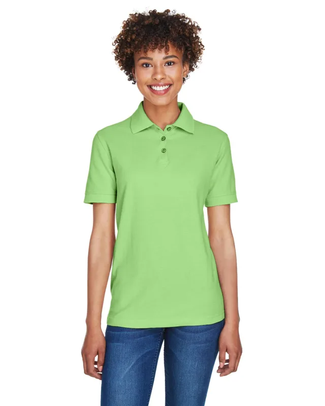 UltraClub Ladies' Whisper Piqué Polo — view 11