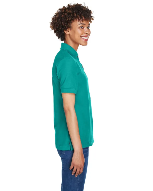 UltraClub Ladies' Whisper Piqué Polo — view 124
