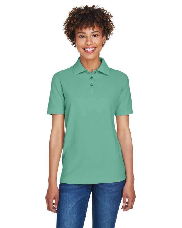 UltraClub Ladies' Whisper Piqué Polo — view 128