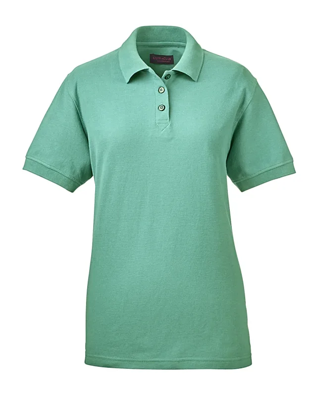 UltraClub Ladies' Whisper Piqué Polo — view 129