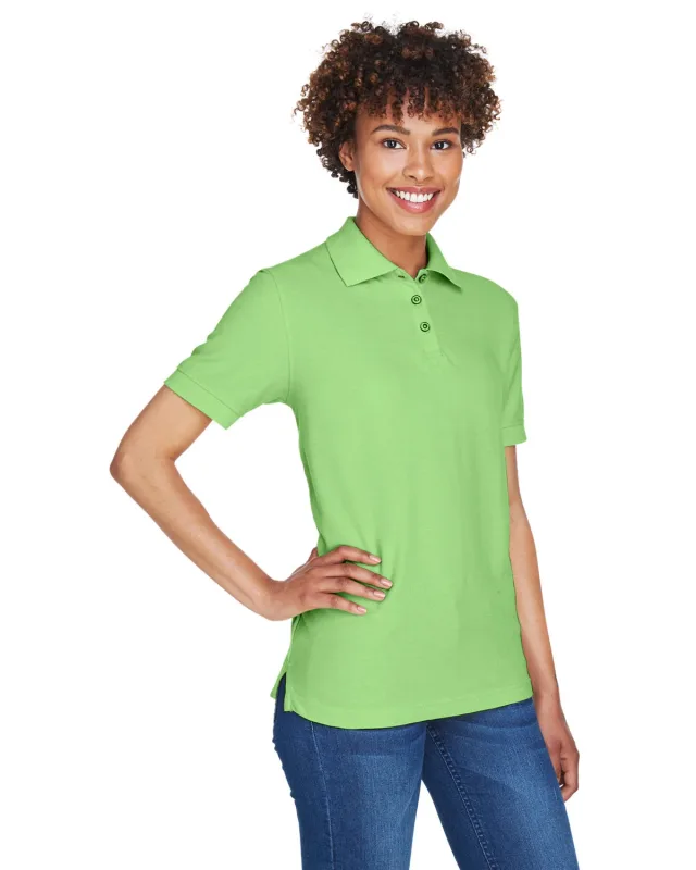 UltraClub Ladies' Whisper Piqué Polo — view 13