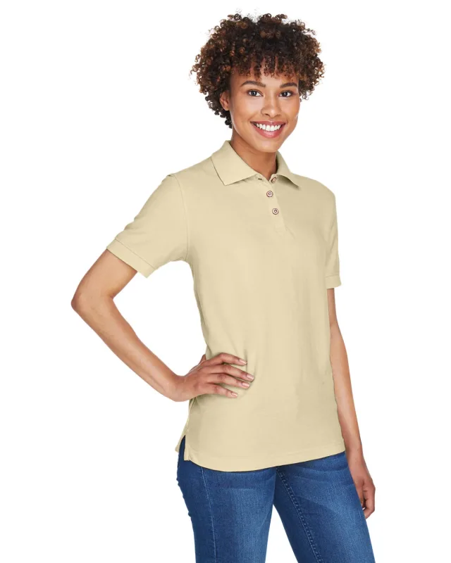 UltraClub Ladies' Whisper Piqué Polo — view 144