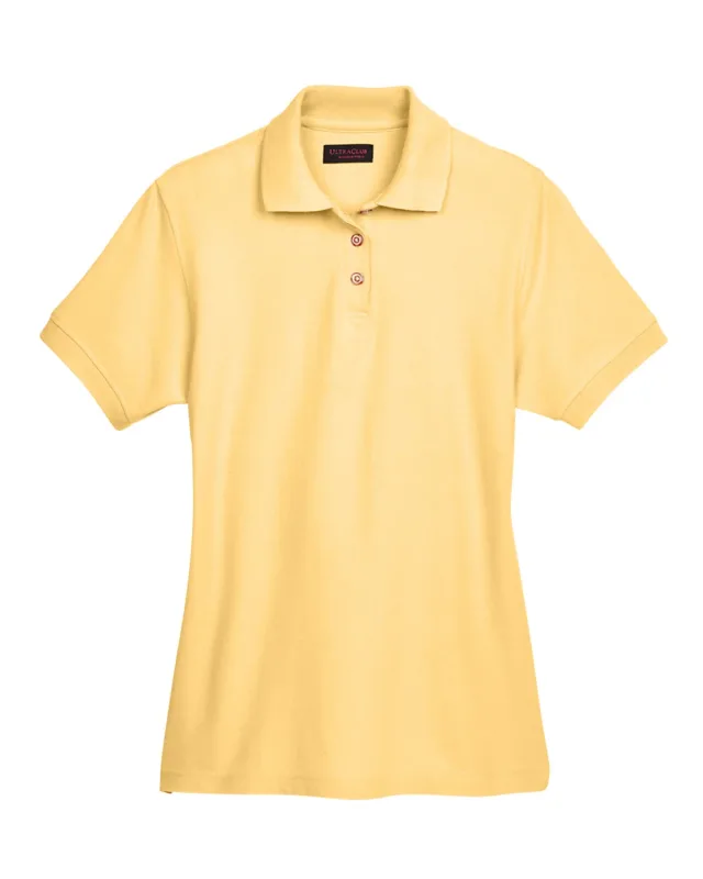 UltraClub Ladies' Whisper Piqué Polo — view 17
