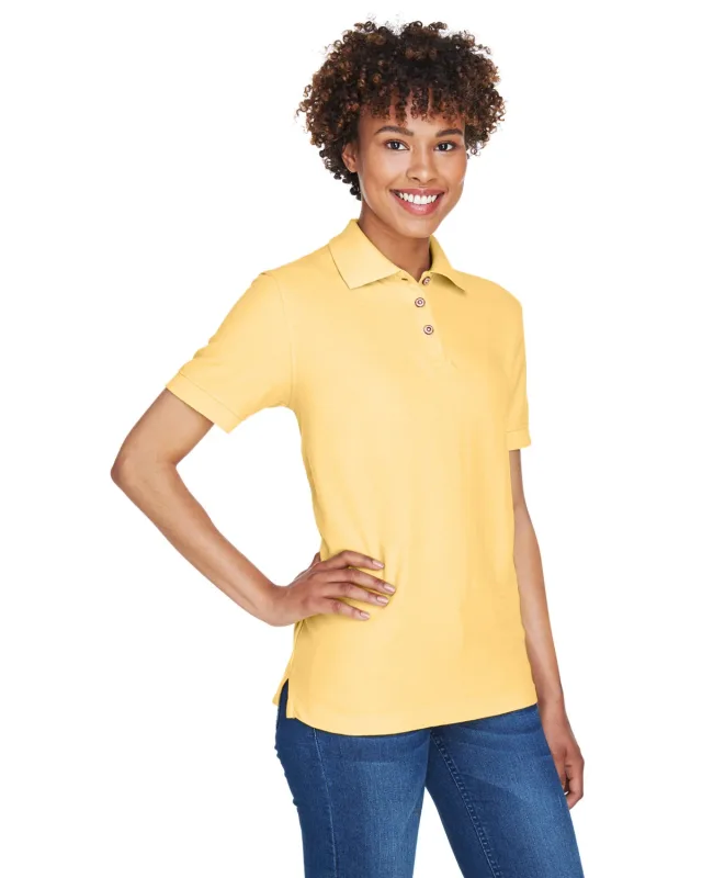UltraClub Ladies' Whisper Piqué Polo — view 20