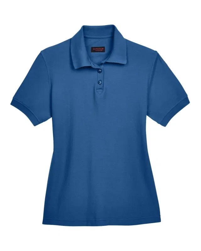 UltraClub Ladies' Whisper Piqué Polo — view 24