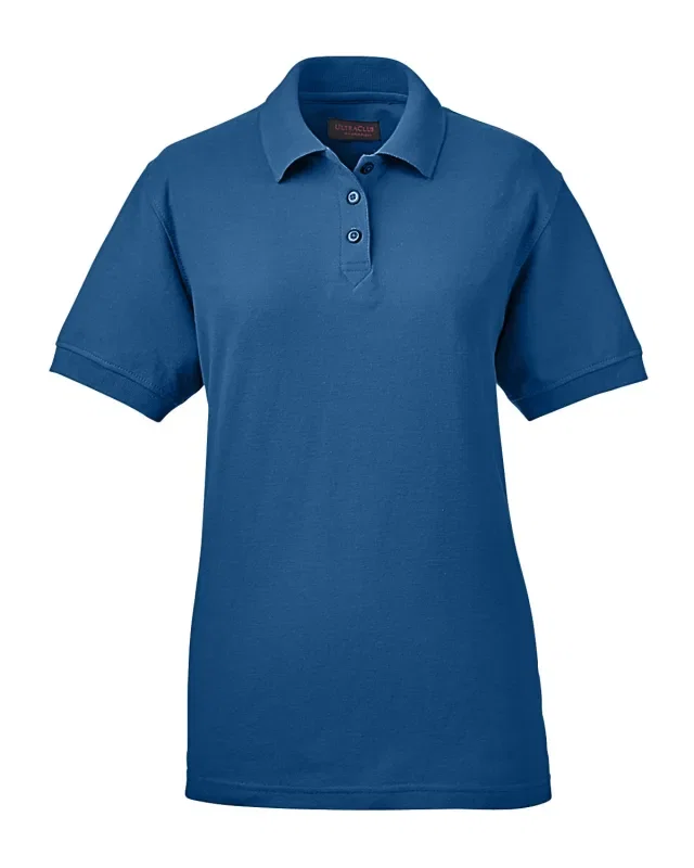 UltraClub Ladies' Whisper Piqué Polo — view 26