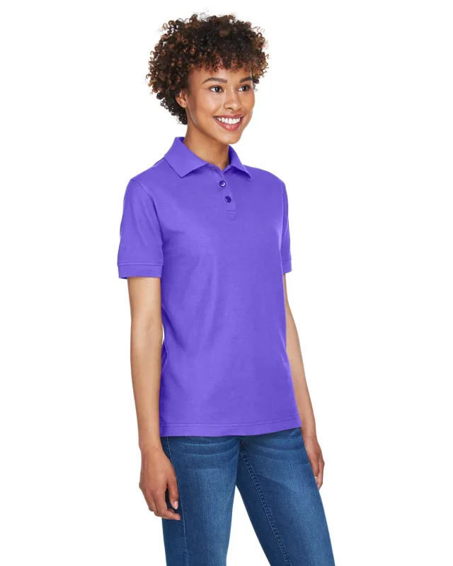 UltraClub Ladies' Whisper Piqué Polo — view 90