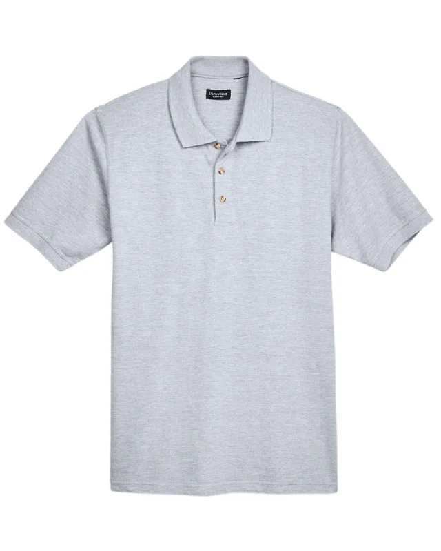 UltraClub Men's Classic Piqué Polo — view 10