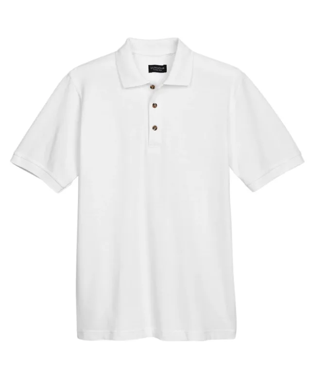 UltraClub Men's Classic Piqué Polo — view 3