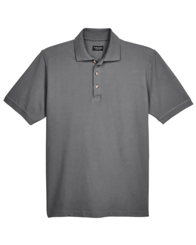 UltraClub Men's Classic Piqué Polo — view 44