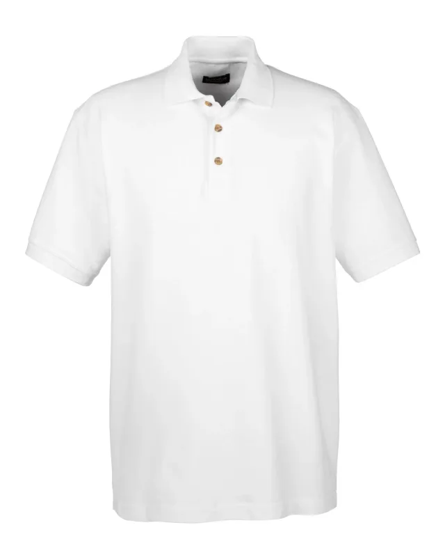 UltraClub Men's Classic Piqué Polo — view 5