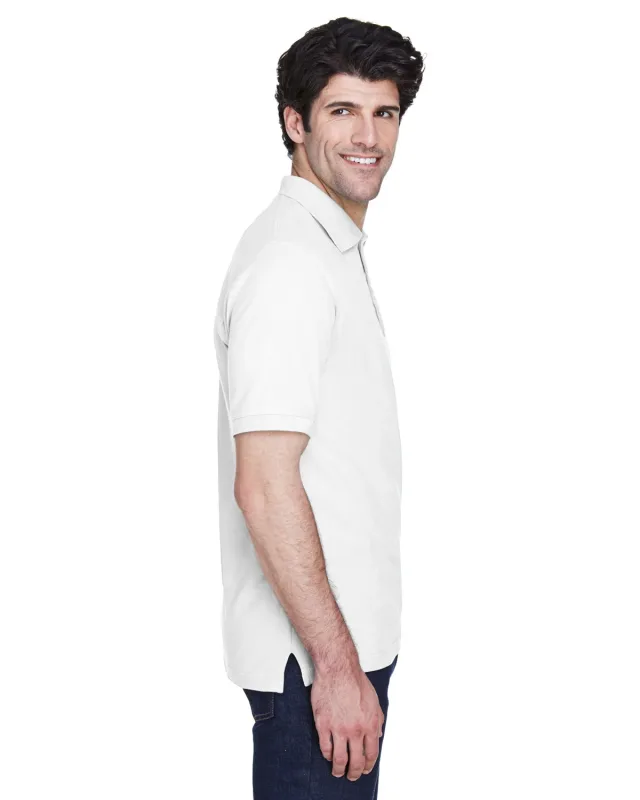 UltraClub Men's Classic Piqué Polo — view 7