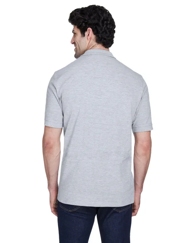 UltraClub Men's Classic Piqué Polo — view 8